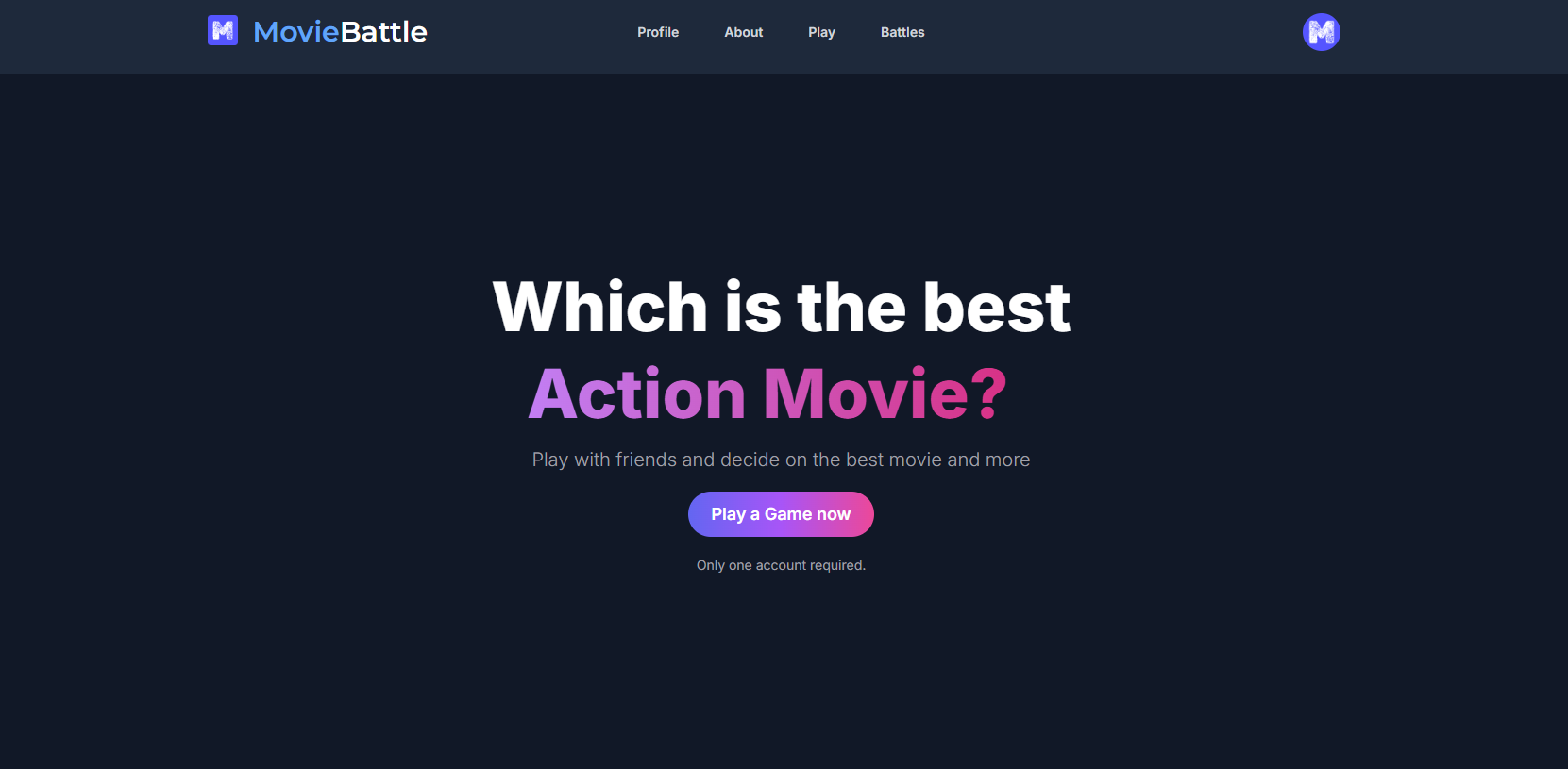 MovieBattle Preview